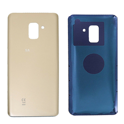 HQ OEM Samsung SM-A730 Galaxy A8 plus (2018) Battery Cover &Kappa;&alpha;&pi;ά&kappa;&iota; &Mu;&pi;&alpha;&tau;&alpha;&rho;ί&alpha;&sigmaf; Gold