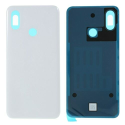 HQ OEM Xiaomi Mi 8 Mi8 Battery Cover &Kappa;&alpha;&pi;ά&kappa;&iota; &Mu;&pi;&alpha;&tau;&alpha;&rho;ί&alpha;&sigmaf; White