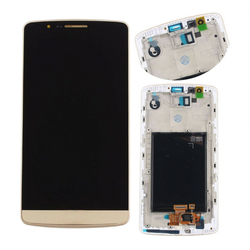 OEM HQ LG G3 D855 D850 LCD Display Screen &Omicron;&theta;ό&nu;&eta; + Touch Screen Digitizer &Mu;&eta;&chi;&alpha;&nu;&iota;&sigma;&mu;ό&sigmaf; &Alpha;&phi;ή&sigmaf; + Frame &Pi;&lambda;&alpha;ί&sigma;&iota;&omicron; Gold