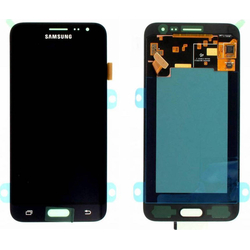 Γνήσια Original Samsung J320 Galaxy J3 2016 Amoled LCD display Screen Οθόνη + Touch Screen Digitizer Μηχανισμός Αφής GH97-18414C Black