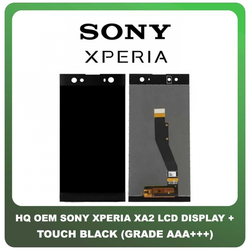 OEM HQ Sony Xperia XA2 Ultra H3223 XA2 Ultra Dual H4213 LCD Display Screen &Omicron;&theta;ό&nu;&eta; + Touch Screen Digitizer &Mu;&eta;&chi;&alpha;&nu;&iota;&sigma;&mu;ό&sigmaf; &Alpha;&phi;ή&sigmaf; Black (Grade AAA+++)