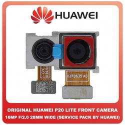 &Gamma;&nu;ή&sigma;&iota;&alpha; Original Huawei P20 Lite (ANE-LX1, ANE-LX2) Mate 10 Lite (RNE-L21, RNE-L22) 16 MP, f/2.0, 28mm (wide), 1/2.8", 1.12&micro;m Main Rear Back Camera, &Pi;ί&sigma;&omega; &Kappa;&epsilon;&nu;&tau;&rho;&iota;&kappa;ή &Kappa;ά&mu;&epsilon;&rho;&alpha; 23060342 (Service Pack By Huawei)