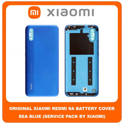 Original &Gamma;&nu;ή&sigma;&iota;&omicron; Xiaomi Redmi 9A Redmi9A (M2006C3LG, M2006C3LI, M2006C3LC, M2004C3L) Rear Back Battery Cover &Pi;ί&sigma;&omega; &Kappa;ά&lambda;&upsilon;&mu;&mu;&alpha; &Kappa;&alpha;&pi;ά&kappa;&iota; &Mu;&pi;&alpha;&tau;&alpha;&rho;ί&alpha;&sigmaf; Blue &Mu;&pi;&lambda;&epsilon; (Service Pack By Xiaomi)