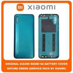 Original &Gamma;&nu;ή&sigma;&iota;&omicron; Xiaomi Redmi 9A Redmi9A (M2006C3LG, M2006C3LI, M2006C3LC, M2004C3L) Rear Back Battery Cover &Pi;ί&sigma;&omega; &Kappa;ά&lambda;&upsilon;&mu;&mu;&alpha; &Kappa;&alpha;&pi;ά&kappa;&iota; &Mu;&pi;&alpha;&tau;&alpha;&rho;ί&alpha;&sigmaf; Green &Pi;&rho;ά&sigma;&iota;&nu;&omicron; (Service Pack By Xiaomi)