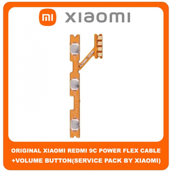 Original &Gamma;&nu;ή&sigma;&iota;&omicron; Xiaomi Redmi 9C Redmi9C (M2006C3MG, M2006C3MT) Power ON / OFF Volume Flex Cable Button &Kappa;&alpha;&lambda;&omega;&delta;&iota;&omicron;&tau;&alpha;&iota;&nu;ί&alpha; &Kappa;&omicron;&upsilon;&mu;&pi;&iota;ώ&nu; Έ&nu;&tau;&alpha;&sigma;&eta;&sigmaf; &Epsilon;&kappa;&kappa;ί&nu;&eta;&sigma;&eta;&sigmaf; (Service Pack By Xiaomi)