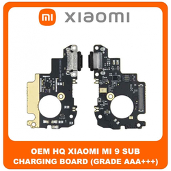 OEM HQ Xiaomi Mi 9 Mi9 (M1902F1G) &Kappa;&alpha;&lambda;&omega;&delta;&iota;&omicron;&tau;&alpha;&iota;&nu;ί&alpha; &Phi;ό&rho;&tau;&iota;&sigma;&eta;&sigmaf; SUB Type C Plug Charging Board (Charging Dock Flex) (Grade AAA+++)