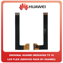 Original &Gamma;&nu;ή&sigma;&iota;&omicron; Huawei MediaPad T5 10 10.1'' ( AGS2-W09/AGS2-W19  AGS2-L03/AGS2-L09 ) LCD Flex Cable Connector &Kappa;&alpha;&lambda;&omega;&delta;&iota;&omicron;&tau;&alpha;&iota;&nu;ί&alpha; &Omicron;&theta;ό&nu;&eta;&sigmaf; 02352EJL (Service Pack By Huawei)