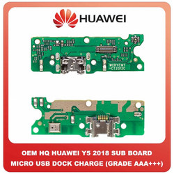 OEM HQ Huawei Y5 2018 (DRA-L02 DRA-L22 Y5 2018 DRA-LX2) SUB BOARD Micro Usb Dock Charge Connector flex &Kappa;&alpha;&lambda;&omega;&delta;&iota;&omicron;&tau;&alpha;&iota;&nu;ί&alpha; &phi;ό&rho;&tau;&iota;&sigma;&eta;&sigmaf; + Microphone &Mu;&iota;&kappa;&rho;ό&phi;&omega;&nu;&omicron; (Grade AAA+++)