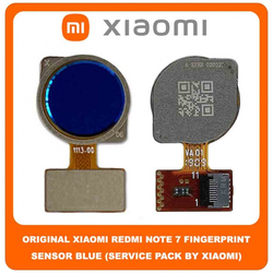 Original &Gamma;&nu;ή&sigma;&iota;&omicron; Xiaomi Redmi Note 7 , Redmi Note7 (M1901F7G, M1901F7H, M1901F7I) Fingerprint Flex Sensor &Kappa;&alpha;&lambda;&omega;&delta;&iota;&omicron;&tau;&alpha;&iota;&nu;ί&alpha; &Alpha;&iota;&sigma;&theta;&eta;&tau;ή&rho;&alpha;&sigmaf; &Delta;&alpha;&kappa;&tau;&upsilon;&lambda;&iota;&kappa;&omicron;ύ &Alpha;&pi;&omicron;&tau;&upsilon;&pi;ώ&mu;&alpha;&tau;&omicron;&sigmaf; Blue &Mu;&pi;&lambda;&epsilon; (Service Pack By Xiaomi)