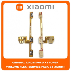 Original &Gamma;&nu;ή&sigma;&iota;&omicron; Xiaomi Poco X3 , PocoX3 (MZB07Z0IN, MZB07Z1IN, MZB07Z2IN, MZB07Z3IN, MZB07Z4IN, MZB9965IN, M2007J20CII) Power ON / OFF Volume Flex Cable Button &Kappa;&alpha;&lambda;&omega;&delta;&iota;&omicron;&tau;&alpha;&iota;&nu;ί&alpha; &Kappa;&omicron;&upsilon;&mu;&pi;&iota;ώ&nu; Έ&nu;&tau;&alpha;&sigma;&eta;&sigmaf; &Epsilon;&kappa;&kappa;ί&nu;&eta;&sigma;&eta;&sigmaf; (Service Pack By Xiaomi)