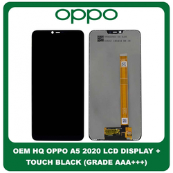 OEM HQ Oppo A3s A 3s (CPH1803, CPH1853, CPH1805) IPS LCD Display Assembly Screen &Omicron;&theta;ό&nu;&eta; + Touch Screen Digitizer &Mu;&eta;&chi;&alpha;&nu;&iota;&sigma;&mu;ό&sigmaf; &Alpha;&phi;ή&sigmaf; Black &Mu;&alpha;ύ&rho;&omicron; (Grade AAA+++)