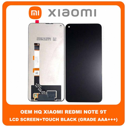 OEM HQ Xiaomi Redmi Note 9T , Note9T (M2007J22G, J22) Redmi Note 9 5G Note9 5G (M2007J22C)​ IPS LCD Display Assembly Screen &Omicron;&theta;ό&nu;&eta; + Touch Screen Digitizer &Mu;&eta;&chi;&alpha;&nu;&iota;&sigma;&mu;ό&sigmaf; &Alpha;&phi;ή&sigmaf; Black &Mu;&alpha;ύ&rho;&omicron; (Grade AAA+++)