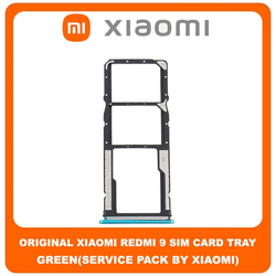 Original &Gamma;&nu;ή&sigma;&iota;&omicron; Xiaomi Redmi 9 Redmi9 (M2004J19G, M2004J19C) SIM Tray Cover Assy + Micro SD Tray Slot &Upsilon;&pi;&omicron;&delta;&omicron;&chi;έ&alpha;&sigmaf; &Beta;ά&sigma;&eta; &Theta;ή&kappa;&eta; &Kappa;ά&rho;&tau;&alpha;&sigmaf; SIM &Kappa;ά&lambda;&upsilon;&mu;&mu;&alpha; Green &Pi;&rho;ά&sigma;&iota;&nu;&omicron; (Service Pack By Xiaomi)