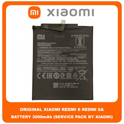 &Gamma;&nu;ή&sigma;&iota;&alpha; Original Xiaomi Redmi 6 Redmi6 (M1804C3DG, M1804C3DH, M1804C3DI) Redmi 6A Redmi6A (M1804C3CG, M1804C3CH, M1804C3CI) BN37 Battery &Mu;&pi;&alpha;&tau;&alpha;&rho;ί&alpha; 3000mAh 46BN37W02093 (Service Pack By Xiaomi)