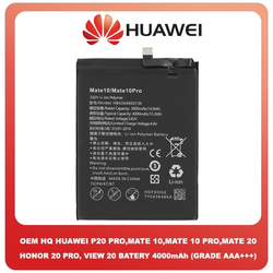 OEM HQ Huawei Honor 20 Pro (YAL-AL10) Honor View 20 (PCT-L29) Mate 10 (ALP-L09) Mate10 Pro (BLA-L09) Mate 20 (HMA-L29C) P20 Pro (CLT-L09) Battery &Mu;&pi;&alpha;&tau;&alpha;&rho;ί&alpha; 4000mAh HB436486ECW (Grade AAA+++)
