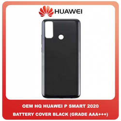 OEM HQ Huawei P Smart 2020 , PSmart 2020 (POT-LX1A, POT-LX3) Rear Back Battery Cover &Pi;ί&sigma;&omega; &Kappa;ά&lambda;&upsilon;&mu;&mu;&alpha; &Pi;&lambda;ά&tau;&eta; &Kappa;&alpha;&pi;ά&kappa;&iota; &Mu;&pi;&alpha;&tau;&alpha;&rho;ί&alpha;&sigmaf; Black &Mu;&alpha;ύ&rho;&omicron; (Grade AAA+++)