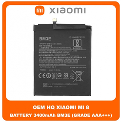 OEM HQ Xiaomi Mi 8 Mi8 (M1803E1A) BM3E Battery &Mu;&pi;&alpha;&tau;&alpha;&rho;ί&alpha; 3400mAh 4.40V (Premium A+)