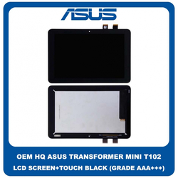 OEM HQ Asus Transformer Mini T102 LCD Display Unit Assembly Screen &Omicron;&theta;ό&nu;&eta; + Touch Screen Digitizer &Mu;&eta;&chi;&alpha;&nu;&iota;&sigma;&mu;ό&sigmaf; &Alpha;&phi;ή&sigmaf; Black &Mu;&alpha;ύ&rho;&omicron; (Grade AAA+++)