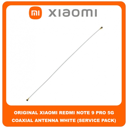 Original &Gamma;&nu;ή&sigma;&iota;&omicron; Xiaomi Redmi Note 9 Pro 5G, Redmi Note9 Pro 5G (M2007J17C) Coaxial Antenna Signal Module Flex Cable &Omicron;&mu;&omicron;&alpha;&xi;&omicron;&nu;&iota;&kappa;ό &Kappa;&alpha;&lambda;ώ&delta;&iota;&omicron; &Kappa;&epsilon;&rho;&alpha;ί&alpha;&sigmaf; White Ά&sigma;&pi;&rho;&omicron; (Service Pack By Xiaomi)
