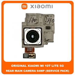 Original &Gamma;&nu;ή&sigma;&iota;&omicron; Xiaomi Mi 10T Lite , Mi10T Lite 5G (M2007J17G) Main Rear Back Camera Module Flex 64 MP f/1.9 26mm Wide &Pi;ί&sigma;&omega; &Kappa;&epsilon;&nu;&tau;&rho;&iota;&kappa;ή &Kappa;ά&mu;&epsilon;&rho;&alpha; (Service Pack By Xiaomi)