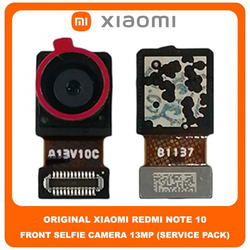 Original &Gamma;&nu;ή&sigma;&iota;&omicron; Xiaomi Redmi Note 10 , Note10 (M2101K7AI, M2101K7AG) Front Selfie Camera Module Flex &Mu;&pi;&rho;&omicron;&sigma;&tau;ά &Kappa;ά&mu;&epsilon;&rho;&alpha; 13 MP f/2.5 Wide (Service Pack By Xiaomi)