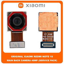 Original &Gamma;&nu;ή&sigma;&iota;&omicron; Xiaomi Redmi Note 10 , Note10 (M2101K7AI, M2101K7AG) Main Rear Back Camera Module Flex 48 MP f/1.8 26mm Wide &Pi;ί&sigma;&omega; &Kappa;&epsilon;&nu;&tau;&rho;&iota;&kappa;ή &Kappa;ά&mu;&epsilon;&rho;&alpha; (Service Pack By Xiaomi)