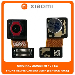 Original &Gamma;&nu;ή&sigma;&iota;&omicron; Xiaomi Mi 10T 5G, Mi10T 5G (M2007J3SY) Front Selfie Camera Module Flex &Mu;&pi;&rho;&omicron;&sigma;&tau;ά &Kappa;ά&mu;&epsilon;&rho;&alpha; 20 MP f/2.2 27mm Wide (Service Pack By Xiaomi)