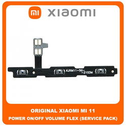 Original &Gamma;&nu;ή&sigma;&iota;&omicron; Xiaomi Mi 11 Mi11 (M2011K2C, M2011K2G) Power ON / OFF Volume Flex Cable Button &Kappa;&alpha;&lambda;&omega;&delta;&iota;&omicron;&tau;&alpha;&iota;&nu;ί&alpha; &Kappa;&omicron;&upsilon;&mu;&pi;&iota;ώ&nu; Έ&nu;&tau;&alpha;&sigma;&eta;&sigmaf; &Epsilon;&kappa;&kappa;ί&nu;&eta;&sigma;&eta;&sigmaf; (Service Pack By Xiaomi)