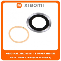 Original &Gamma;&nu;ή&sigma;&iota;&omicron; Xiaomi Mi 11 , Mi11 (M2011K2C, M2011K2G) Upper Inside Rear Back Camera Glass Lens &Pi;ί&sigma;&omega; &Pi;ά&nu;&omega; &Tau;&zeta;&alpha;&mu;ά&kappa;&iota; &Kappa;ά&mu;&epsilon;&rho;&alpha;&sigmaf; (Service Pack By Xiaomi)