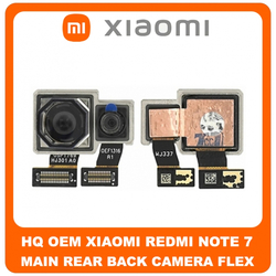 HQ OEM &Sigma;&upsilon;&mu;&beta;&alpha;&tau;ό &Gamma;&iota;&alpha; Xiaomi Redmi Note 7 (M1901F7G, M1901F7H, M1901F7I) Main Rear Back Camera Module Flex &Pi;ί&sigma;&omega; &Kappa;&epsilon;&nu;&tau;&rho;&iota;&kappa;ή &Kappa;ά&mu;&epsilon;&rho;&alpha; (Grade AAA+++)