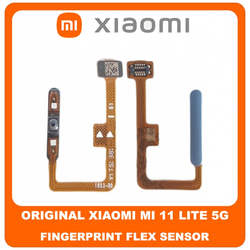 &Gamma;&nu;ή&sigma;&iota;&omicron; Original Xiaomi Mi 11 Lite 5G (M2101K9G, M2101K9C, M2101K9R) Fingerprint Flex Sensor &Alpha;&iota;&sigma;&theta;&eta;&tau;ή&rho;&alpha;&sigmaf; &Delta;&alpha;&kappa;&tau;&upsilon;&lambda;&iota;&kappa;&omicron;ύ &Alpha;&pi;&omicron;&tau;&upsilon;&pi;ώ&mu;&alpha;&tau;&omicron;&sigmaf; Blue &Mu;&pi;&lambda;&epsilon; (Service Pack By Xiaomi)