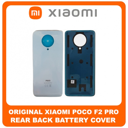 &Gamma;&nu;ή&sigma;&iota;&alpha; Original Xiaomi Poco F2 Pro (M2004J11G) Rear Back Battery Cover &Pi;ί&sigma;&omega; &Kappa;ά&lambda;&upsilon;&mu;&mu;&alpha; &Kappa;&alpha;&pi;ά&kappa;&iota; &Mu;&pi;&alpha;&tau;&alpha;&rho;ί&alpha;&sigmaf; Phantom White Ά&sigma;&pi;&rho;&omicron; (Service Pack By Xiaomi)