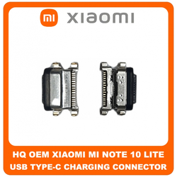 Original &Gamma;&nu;ή&sigma;&iota;&omicron; Xiaomi Mi Note 10 Lite (M2002F4LG, M1910F4G) Usb Type-C Port Charging Connector &Kappa;&omicron;&nu;έ&kappa;&tau;&omicron;&rho;&alpha;&sigmaf; &Theta;ύ&rho;&alpha;&sigmaf; &Phi;ό&rho;&tau;&iota;&sigma;&eta;&sigmaf; (Service Pack By Xiaomi)
