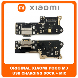 &Gamma;&nu;ή&sigma;&iota;&omicron; Original Xiaomi Poco M3 (M2010J19CG, M2010J19CI) USB Type-C Charging Dock Connector Flex Sub Board, &Kappa;&alpha;&lambda;&omega;&delta;&iota;&omicron;&tau;&alpha;&iota;&nu;ί&alpha; &Upsilon;&pi;ό &Pi;&lambda;&alpha;&kappa;έ&tau;&alpha; &Phi;ό&rho;&tau;&iota;&sigma;&eta;&sigmaf; + Microphone &Mu;&iota;&kappa;&rho;ό&phi;&omega;&nu;&omicron; (Service Pack By Xiaomi)