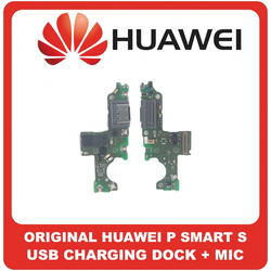 &Gamma;&nu;ή&sigma;&iota;&alpha; Original Huawei P Smart S, PSmart S, USB Type-C Charging Dock Connector Flex Sub Board, &Kappa;&alpha;&lambda;&omega;&delta;&iota;&omicron;&tau;&alpha;&iota;&nu;ί&alpha; &Upsilon;&pi;ό &Pi;&lambda;&alpha;&kappa;έ&tau;&alpha; &Phi;ό&rho;&tau;&iota;&sigma;&eta;&sigmaf; + Microphone &Mu;&iota;&kappa;&rho;ό&phi;&omega;&nu;&omicron; + Audio Jack &Theta;ύ&rho;&alpha; &Alpha;&kappa;&omicron;&upsilon;&sigma;&tau;&iota;&kappa;ώ&nu; (Service Pack By Huawei)