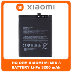 HQ OEM &Sigma;&upsilon;&mu;&beta;&alpha;&tau;ό &Gamma;&iota;&alpha; Xiaomi Mi Mix 3, Mi Mix3 (M1810E5A) BM3K Battery &Mu;&pi;&alpha;&tau;&alpha;&rho;ί&alpha; Li-Po 3200 mAh Bulk (Grade AAA+++)