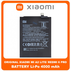 &Gamma;&nu;ή&sigma;&iota;&alpha; Original Xiaomi Mi A2 Lite/Redmi 6 Pro (M1805D1SG) BN47 Battery &Mu;&pi;&alpha;&tau;&alpha;&rho;ί&alpha; Li-Po 4000 mAh (Bulk) 46BN47A02085 (Service Pack By Xiaomi)