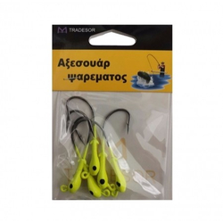 Μολυβοκεφαλές με Αγκίστρι - 7gr - 4pcs - 30189