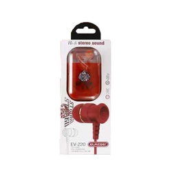 Ενσύρματα Ακουστικά - ev-220 - 202512 - red