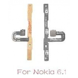 &Gamma;&nu;ή&sigma;&iota;&omicron; Original Nokia 6.1 TA-1043, Power Key Flex Button + Volume, &Kappa;&alpha;&lambda;&omega;&delta;&iota;&omicron;&tau;&alpha;&iota;&nu;ί&alpha; On-Off​