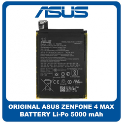 &Gamma;&nu;ή&sigma;&iota;&alpha; Original Asus Zenfone 4 Max (X00ID, X00IS, X00HDA, ZC554KL) Battery &Mu;&pi;&alpha;&tau;&alpha;&rho;ί&alpha; Li-Po 5000 mAh 0B200-02200400 (Service Pack By Asus)