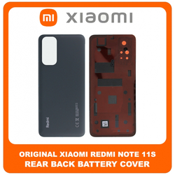 &Gamma;&nu;ή&sigma;&iota;&alpha; Original Xiaomi Redmi Note 11S (2201117SG, 2201117SI, 2201117SY, 2201117SL) Rear Back Battery Cover &Pi;ί&sigma;&omega; &Kappa;ά&lambda;&upsilon;&mu;&mu;&alpha; &Kappa;&alpha;&pi;ά&kappa;&iota; &Pi;&lambda;ά&tau;&eta; &Mu;&pi;&alpha;&tau;&alpha;&rho;ί&alpha;&sigmaf; Graphite Gray &Mu;&alpha;ύ&rho;&omicron; (Service Pack By Xiaomi)