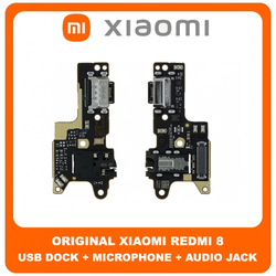 &Gamma;&nu;ή&sigma;&iota;&alpha; Original Xiaomi Redmi 8, Redmi8 (M1908C3IC, MZB8255IN) USB Type-C Charging Dock Connector Flex Sub Board, &Kappa;&alpha;&lambda;&omega;&delta;&iota;&omicron;&tau;&alpha;&iota;&nu;ί&alpha; &Upsilon;&pi;ό &Pi;&lambda;&alpha;&kappa;έ&tau;&alpha; &Phi;ό&rho;&tau;&iota;&sigma;&eta;&sigmaf; + Microphone &Mu;&iota;&kappa;&rho;ό&phi;&omega;&nu;&omicron; + Audio Jack &Theta;ύ&rho;&alpha; &Alpha;&kappa;&omicron;&upsilon;&sigma;&tau;&iota;&kappa;ώ&nu; 5600070C3I00 (Service Pack By Xiaomi)