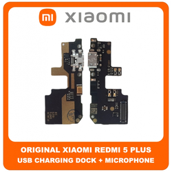 &Gamma;&nu;ή&sigma;&iota;&alpha; Original Xiaomi Redmi 5 Plus, Redmi5 Plus (MEG7, MEI7) Micro USB Charging Dock Connector Flex Sub Board, &Kappa;&alpha;&lambda;&omega;&delta;&iota;&omicron;&tau;&alpha;&iota;&nu;ί&alpha; &Upsilon;&pi;ό &Pi;&lambda;&alpha;&kappa;έ&tau;&alpha; &Phi;ό&rho;&tau;&iota;&sigma;&eta;&sigmaf; + Microphone &Mu;&iota;&kappa;&rho;ό&phi;&omega;&nu;&omicron; 560030015033 (Service Pack By Xiaomi)