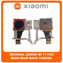 &Gamma;&nu;ή&sigma;&iota;&alpha; Original XIaomi Mi 11 Pro, Mi 11Pro (M2102K1AC) Main Rear Back Camera Module Flex &Pi;ί&sigma;&omega; &Kappa;&epsilon;&nu;&tau;&rho;&iota;&kappa;ή &Kappa;ά&mu;&epsilon;&rho;&alpha; 50 MP, f/2.0, 24mm (wide), 1/1.12", 1.4&micro;m, Dual Pixel PDAF, OIS (Service Pack By Xiaomi)