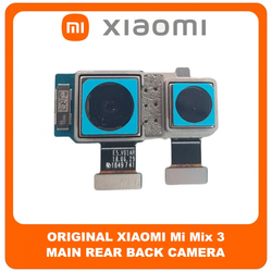&Gamma;&nu;ή&sigma;&iota;&alpha; Original Xiaomi Mi Mix 3 4G, Mi Mix3 4G (M1810E5A) Main Rear Back Camera Module Flex &Pi;ί&sigma;&omega; &Kappa;&epsilon;&nu;&tau;&rho;&iota;&kappa;ή &Kappa;ά&mu;&epsilon;&rho;&alpha; 12MP + 12MP (Service Pack By Xiaomi)