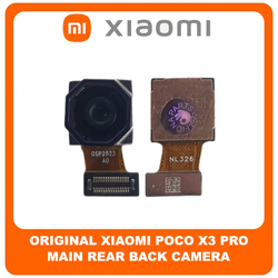 &Gamma;&nu;ή&sigma;&iota;&alpha; Original Xiaomi Poco X3 Pro, Poco X3Pro (M2102J20SG, M2102J20SI) Main Rear Back Camera Module Flex &Pi;ί&sigma;&omega; &Kappa;&epsilon;&nu;&tau;&rho;&iota;&kappa;ή &Kappa;ά&mu;&epsilon;&rho;&alpha; 48 MP, f/1.8, (wide), 1/2.0", 0.8&micro;m, PDAF 410200003Z5E (Service Pack By Xiaomi)