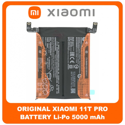 &Gamma;&nu;ή&sigma;&iota;&alpha; Original Xiaomi 11T Pro, Xiaomi11T Pro (2107113SG, 2107113SI) BM58 Battery &Mu;&pi;&alpha;&tau;&alpha;&rho;ί&alpha; Li-Po 5000 mAh 460200007R1G (Service Pack By Xiaomi)