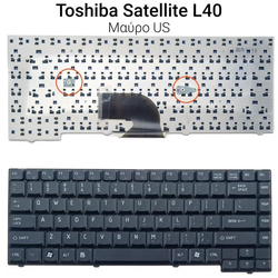 &Pi;&lambda;&eta;&kappa;&tau;&rho;&omicron;&lambda;ό&gamma;&iota;&omicron; Toshiba Satellite l40