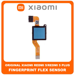 &Gamma;&nu;ή&sigma;&iota;&alpha; Original Xiaomi Redmi 5 Plus (Redmi Note 5) (MEG7, MEI7) Fingerprint Flex Sensor &Alpha;&iota;&sigma;&theta;&eta;&tau;ή&rho;&alpha;&sigmaf; &Delta;&alpha;&kappa;&tau;&upsilon;&lambda;&iota;&kappa;&omicron;ύ &Alpha;&pi;&omicron;&tau;&upsilon;&pi;ώ&mu;&alpha;&tau;&omicron;&sigmaf; Blue &Mu;&pi;&lambda;&epsilon; (Service Pack By Xiaomi)